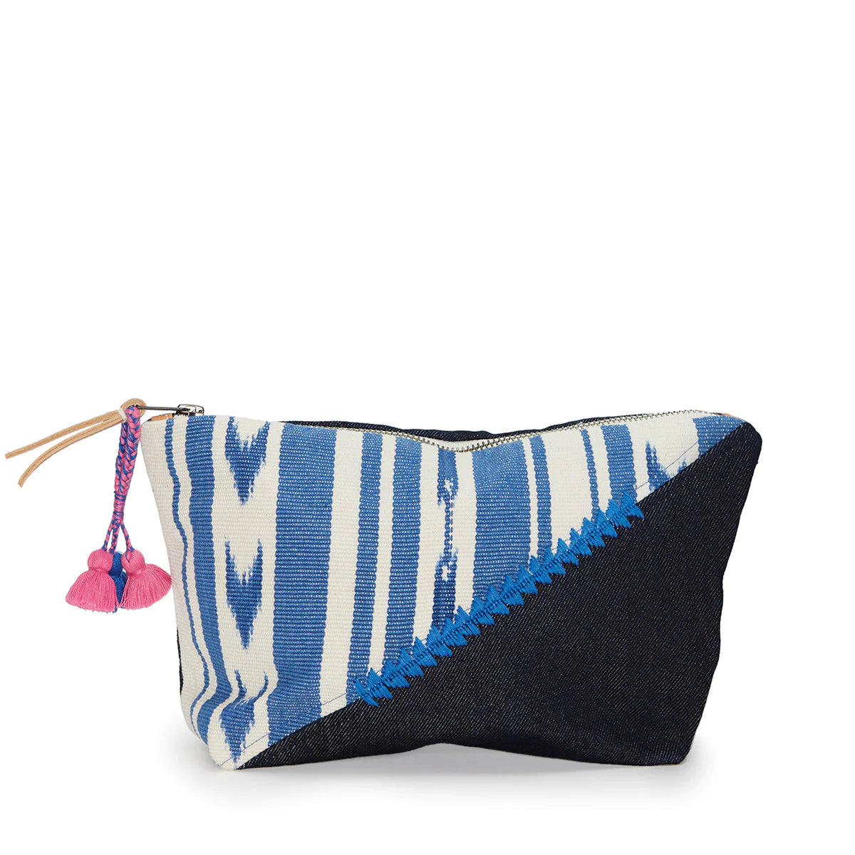 Mercado Global Cristina Cosmetic Pouch Navajo Ikat