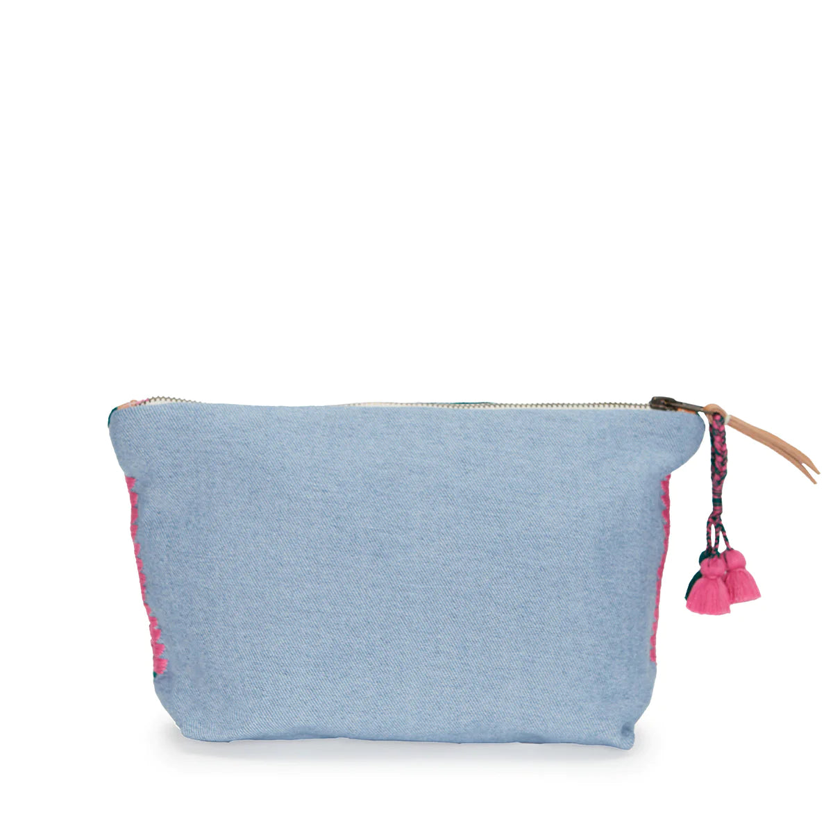 Mercado Global Cristina Cosmetic Pouch Jungle Dip-Dye
