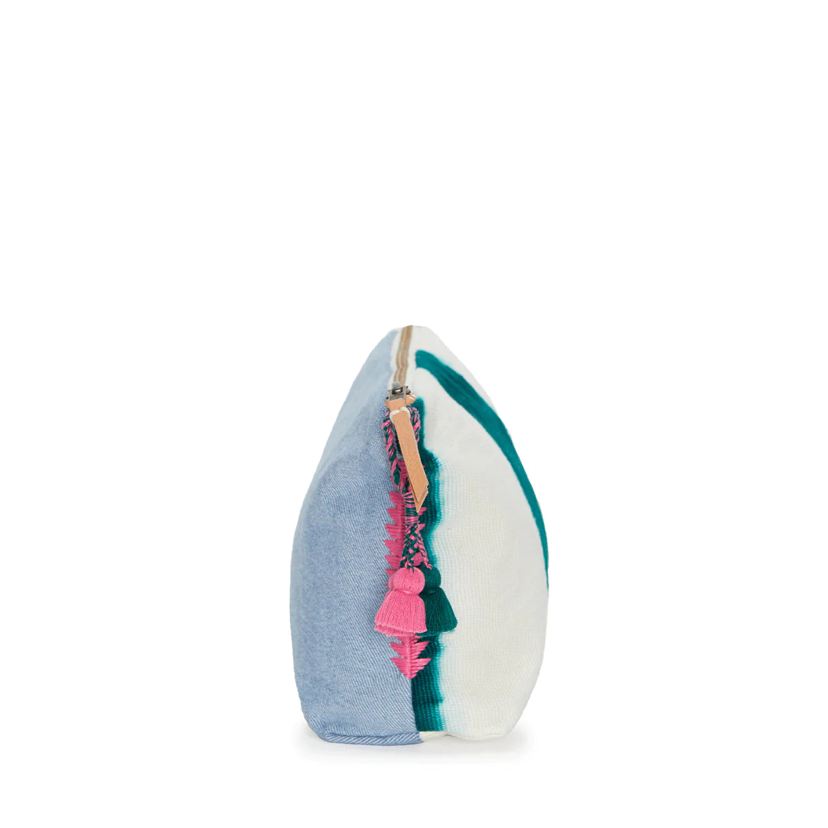 Mercado Global Cristina Cosmetic Pouch Jungle Dip-Dye