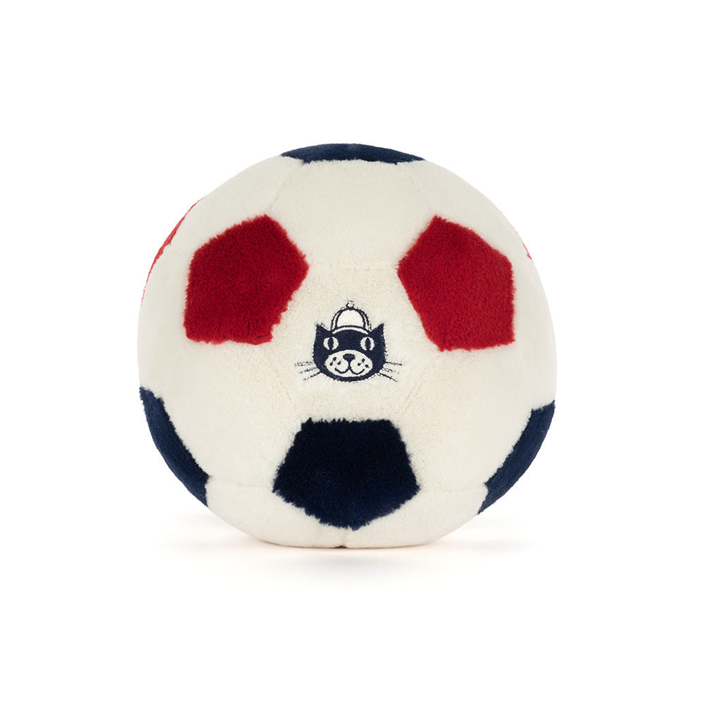 Jellycat Amuseables USA Soccer Ball