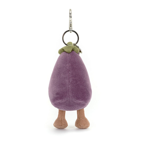 Jellycat Vivacious Vegetable Eggplant Bag Charm