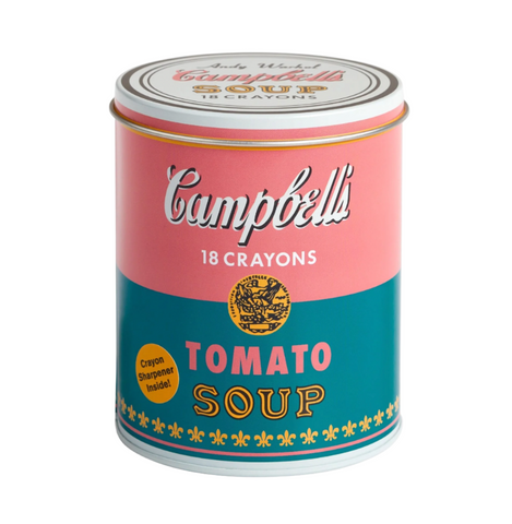 Warhol Soup Can Crayons