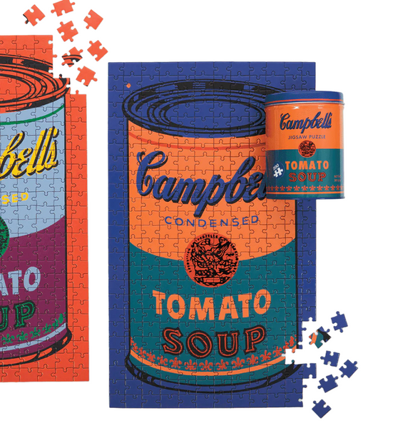 Andy Warhol Soup Can Puzzle - Orange