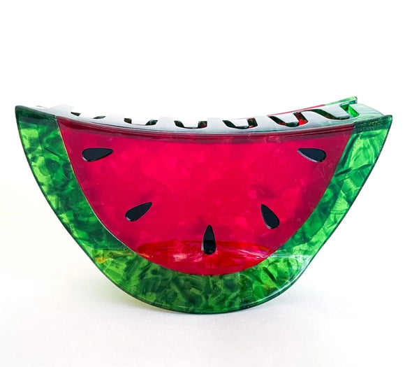 Large Watermelon Hair Claw Clip