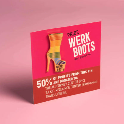 Werk Boots Pin Pride Edition