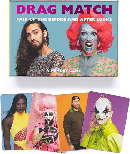 Drag Match Pair Up the Before and After Looks by Greg Bailey and Gerrard Gethings