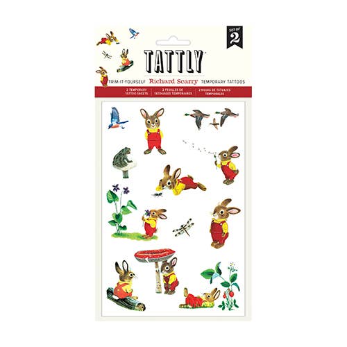 I am a Bunny Tattoo Sheet by Ricard Scarry