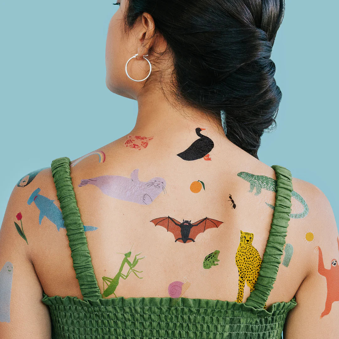 Tattly Temporary Tattoo Jumbo Party Pack by Lorien Stern