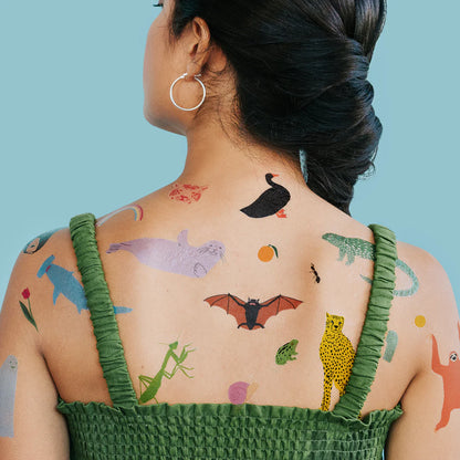 Tattly Temporary Tattoo Jumbo Party Pack by Lorien Stern