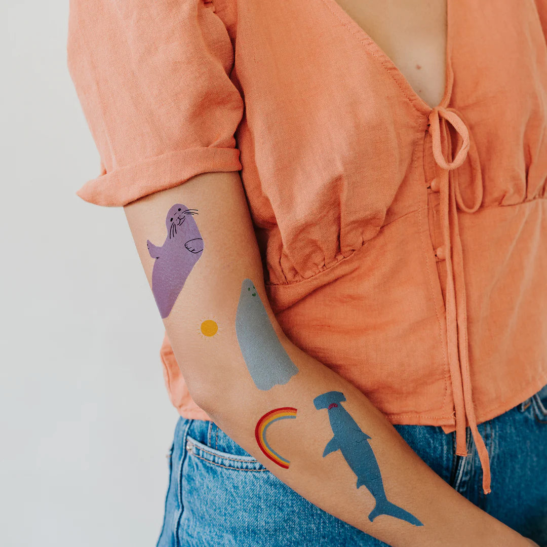 Tattly Temporary Tattoo Jumbo Party Pack by Lorien Stern