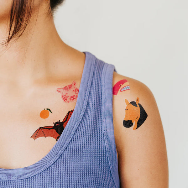 Tattly Temporary Tattoo Jumbo Party Pack by Lorien Stern