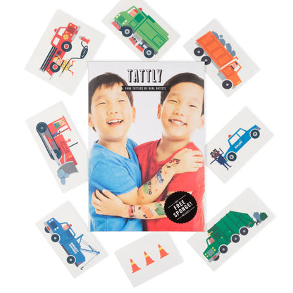 Tattly Temporary Tattoo Traffic Set by Ed Miller