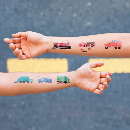 Tattly Temporary Tattoo Traffic Set by Ed Miller