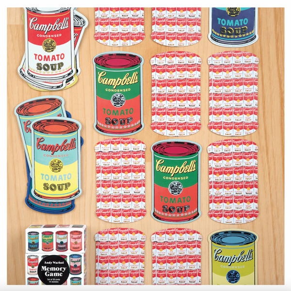 Warhol Soup Can Memory Game