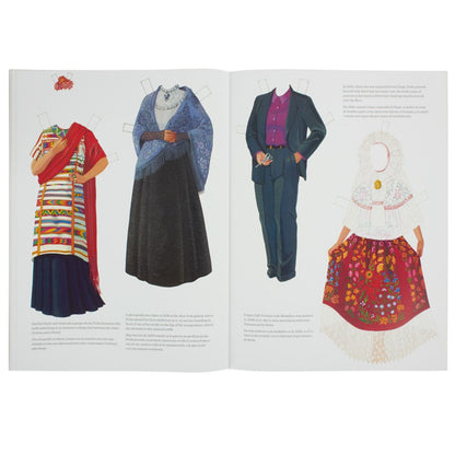 NEW! Frida Kahlo Paper Dolls designed by Francisco Estebanez