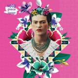 Frida Kahlo Pink 1000 Jigsaw Puzzle
