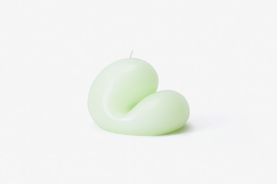 Goober Candle 'Em' Green by Talbot and Yoon