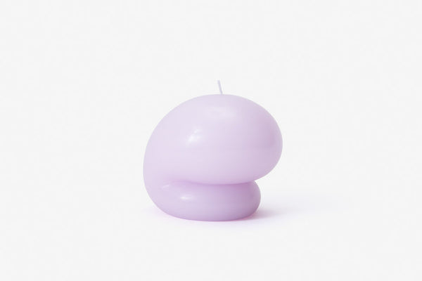 Goober Candle 'El' Purple by Talbot and Yoon