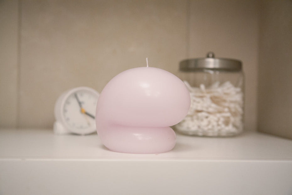 Goober Candle 'El' Purple by Talbot and Yoon