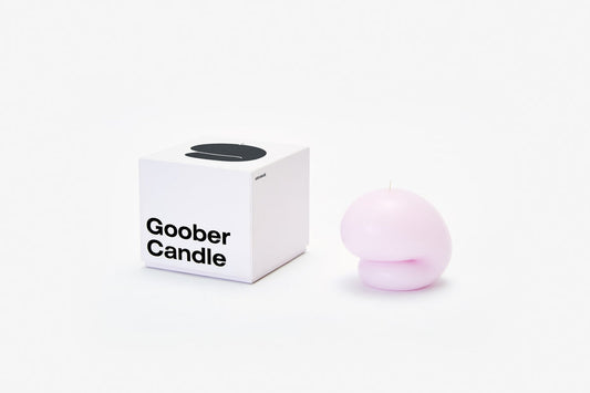 Goober Candle 'El' Purple by Talbot and Yoon