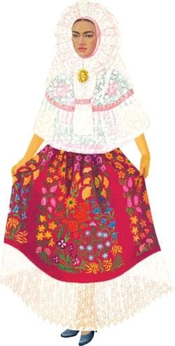 NEW! Frida Kahlo Paper Dolls designed by Francisco Estebanez