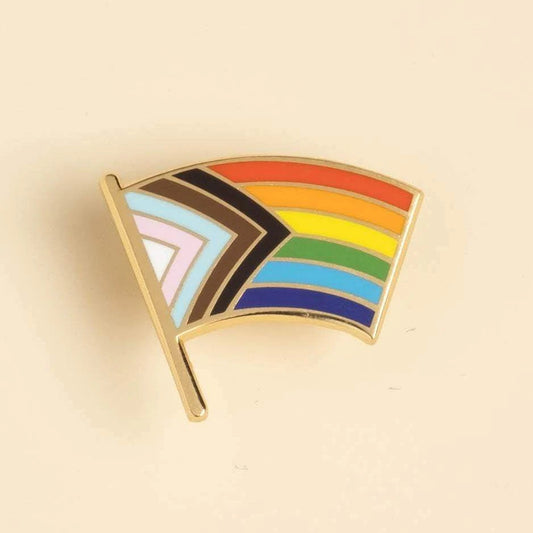 Progressive Pride Flag Pin
