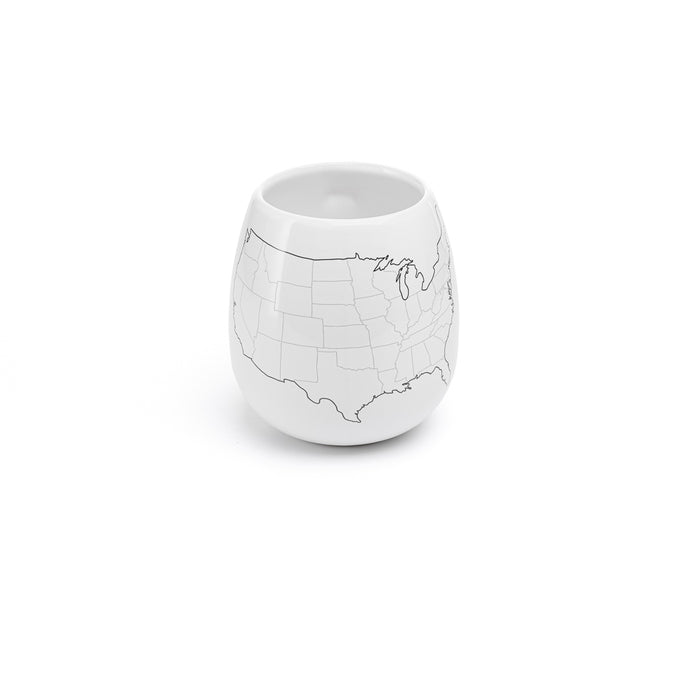 Color Your Travels USA Mug by Trouvaille