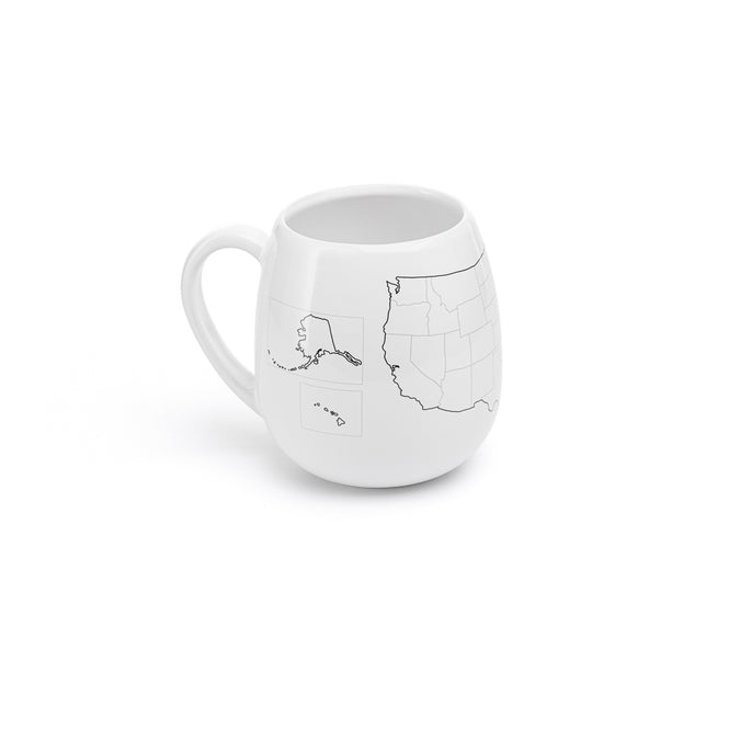 Color Your Travels USA Mug by Trouvaille