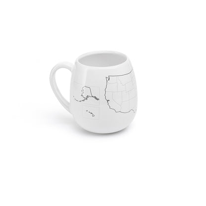 Color Your Travels USA Mug by Trouvaille