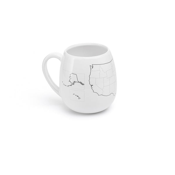 Color Your Travels USA Mug by Trouvaille