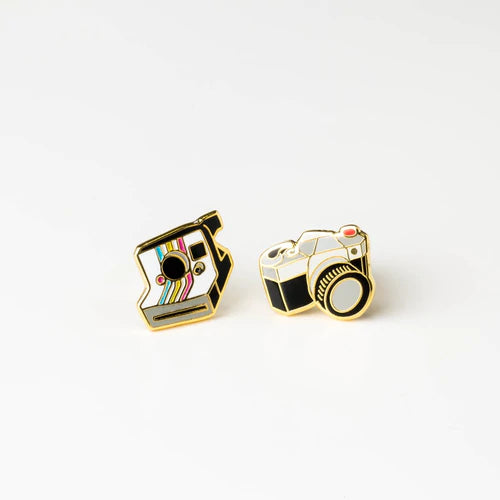 Yellow Owl Workshop Film Camera Earrings