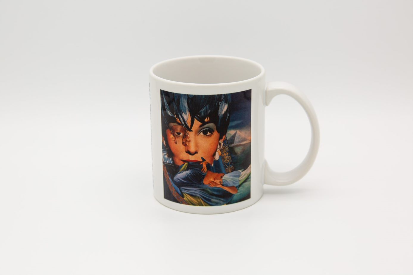 Jean Conner Mug - Blue Pyramid