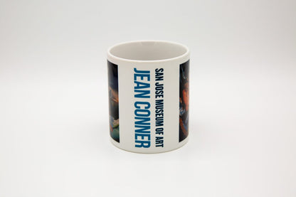 Jean Conner Mug - Blue Pyramid